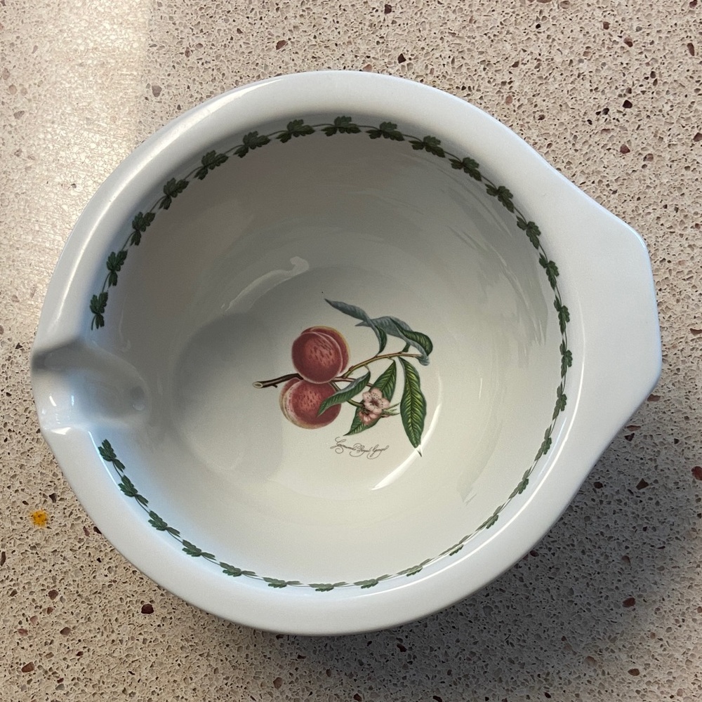 Portmeirion Pomona Batter Bowl "Grimwood's Royal George" pattern
